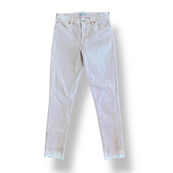 Dear John Gisele High Waisted Skinny Jeans Pearl Blush‎ Size 29 - Picture 1 of 9